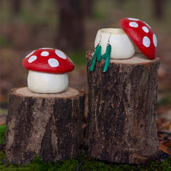 Mushroom Sawdust Trinket Pot-Storage & Organisation-Siesta Crafts