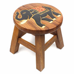 Elephant Stool-Furniture-Siesta Crafts