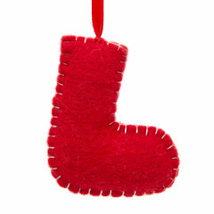 Stocking Felt Christmas Decoration-Home Décor-Siesta Crafts