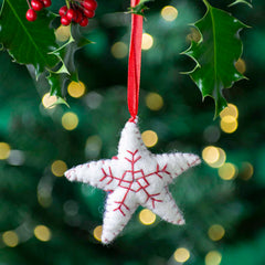 Star Felt Christmas Decoration-Home Décor-Siesta Crafts