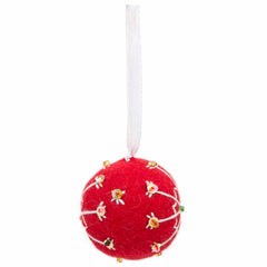 Bauble Felt Christmas Decoration-Home Décor-Siesta Crafts