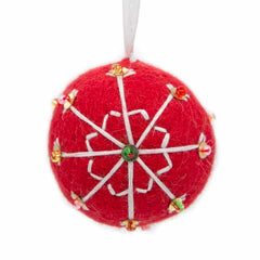 Bauble Felt Christmas Decoration-Home Décor-Siesta Crafts