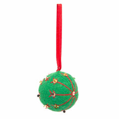 Bauble Felt Christmas Decoration-Home Décor-Siesta Crafts