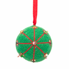 Bauble Felt Christmas Decoration-Home Décor-Siesta Crafts