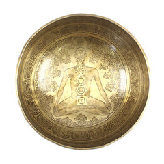 Chakra Artisan Bowl No.148-Singing Bowls-Siesta Crafts