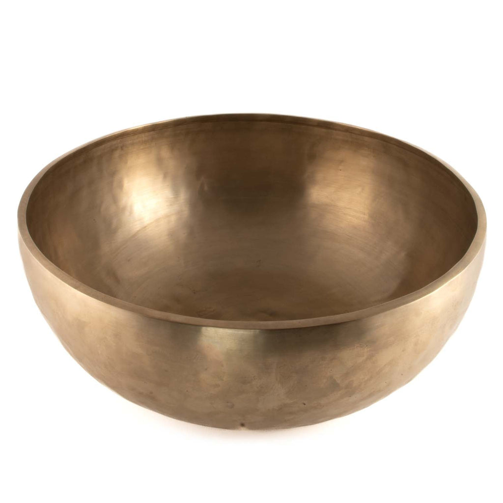 Extra Large Hand Beaten Singing Bowl No.19-Singing Bowls-Siesta Crafts