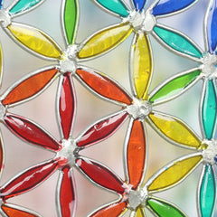 Flower of Life Suncatcher-Home Décor-Siesta Crafts