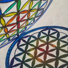 Flower of Life Suncatcher-Home Décor-Siesta Crafts