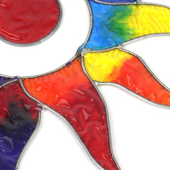 Rainbow Sun Suncatcher-Home Décor-Siesta Crafts