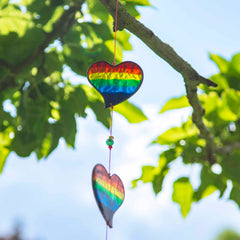 String of Hearts Suncatcher-Home Décor-Siesta Crafts