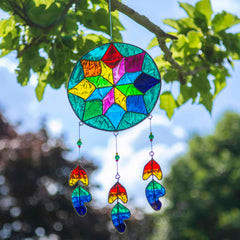 Dreamcatcher Suncatcher-Home Décor-Siesta Crafts