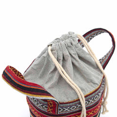 Gheri Drawstring Picnic Bag-Bags & Purses-Siesta Crafts
