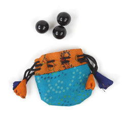 Recycled Sari Ring Pouch-Bags & Purses-Siesta Crafts