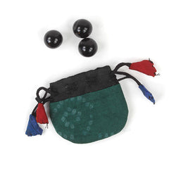 Recycled Sari Ring Pouch-Bags & Purses-Siesta Crafts