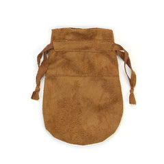 Faux Suede Pouch-Bags & Purses-Siesta Crafts