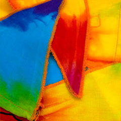 Rainbow Tie Dye Bunting-Home Décor-Siesta Crafts