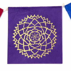 Long Lokta Paper Chakra String - Small-Buddhism-Siesta Crafts