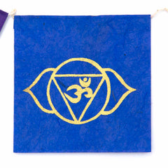 Long Lokta Paper Chakra String - Small-Buddhism-Siesta Crafts