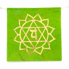 Long Lokta Paper Chakra String - Small-Buddhism-Siesta Crafts