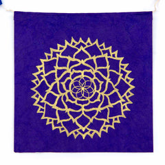 Long Lokta Paper Chakra String - Large-Buddhism-Siesta Crafts