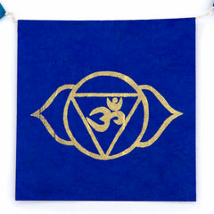 Long Lokta Paper Chakra String - Large-Buddhism-Siesta Crafts