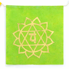 Long Lokta Paper Chakra String - Large-Buddhism-Siesta Crafts