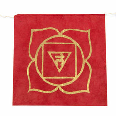 Long Lokta Paper Chakra String - Large-Buddhism-Siesta Crafts