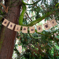 Woodland Jute Bunting-Home Décor-Siesta Crafts