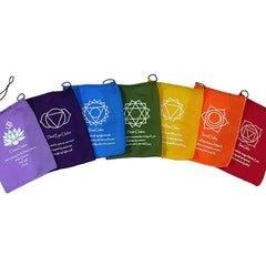 Small Chakra Prayer Flags-Home Décor-Siesta Crafts