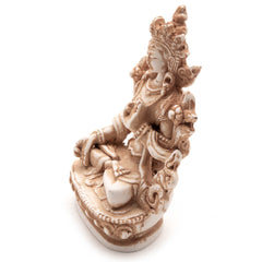White Tara Resin Statue-Buddhism-Siesta Crafts
