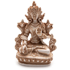 White Tara Resin Statue-Buddhism-Siesta Crafts