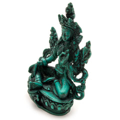 Green Tara Resin Statue-Buddhism-Siesta Crafts