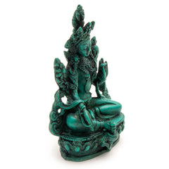 Green Tara Resin Statue-Buddhism-Siesta Crafts