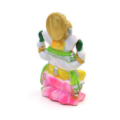 Vibrant Ganesh Statue-Hinduism-Siesta Crafts