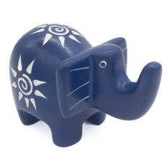 Soapstone Patterned Elephant-Ornaments & Figurines-Siesta Crafts
