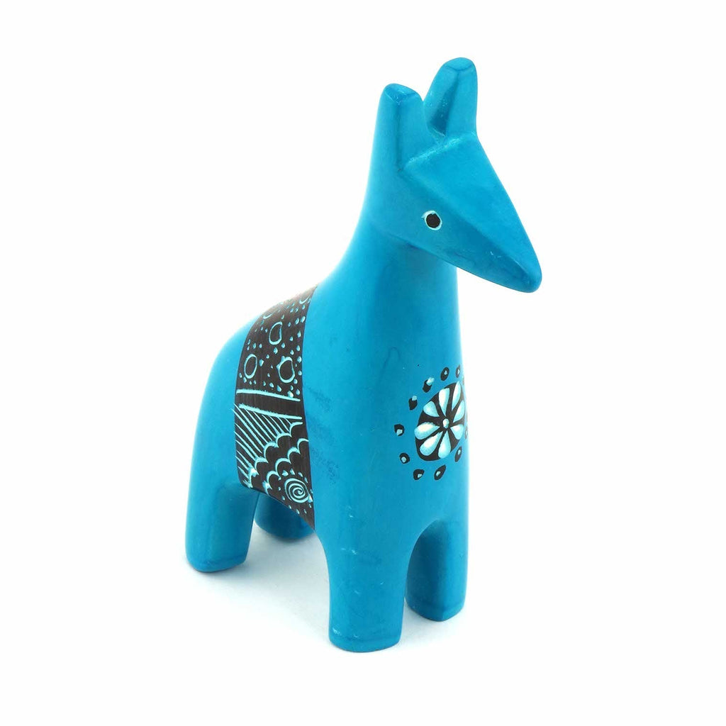 Soapstone Llama-Ornaments & Figurines-Siesta Crafts