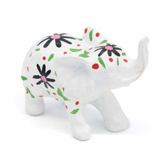 Medium Painted Resin Elephant-Ornaments & Figurines-Siesta Crafts