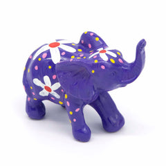 Medium Painted Resin Elephant-Ornaments & Figurines-Siesta Crafts