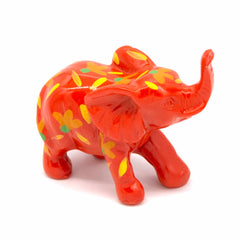 Medium Painted Resin Elephant-Ornaments & Figurines-Siesta Crafts