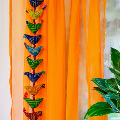 String of Birds with Bell-Home Décor-Siesta Crafts