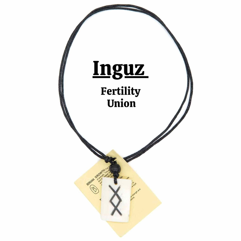 Rune Pendant Necklace-Necklaces & Pendants-Siesta Crafts