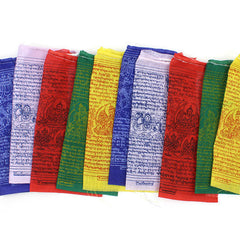 Tibetan Prayer Flags - Medium-Buddhism-Siesta Crafts