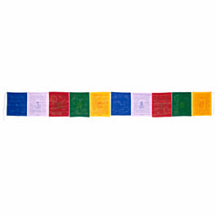 Tibetan Prayer Flags - Medium-Buddhism-Siesta Crafts