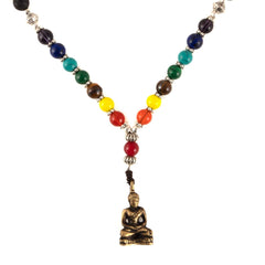 Lava Bead and Chakra Buddha Mallah Beads-Buddhism-Siesta Crafts