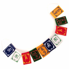 Mini Tibetan Prayer Flags-Buddhism-Siesta Crafts
