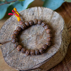 Rudraksha Bracelet-Bracelets & Wristbands-Siesta Crafts