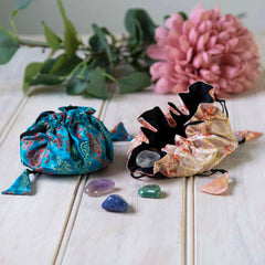 Brocade Crystal Holder-Bags & Purses-Siesta Crafts