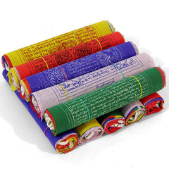 Tibetan Prayer Flags - Medium-Buddhism-Siesta Crafts