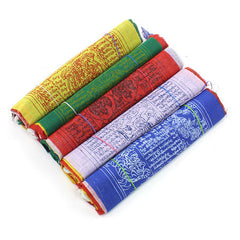 Tibetan Prayer Flags - Medium-Buddhism-Siesta Crafts