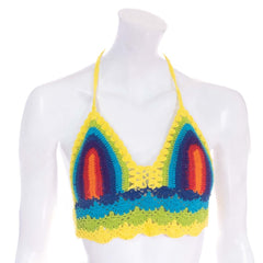 Crochet Bralette Top-Tops-Siesta Crafts